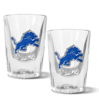 Thumbnail 1: DETROIT LIONS NFL Detroit Lions Set of 2 2 Oz. Prism Shot Glasses 