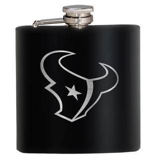 Thumbnail 1: HOUSTON TEXANS NFL Houston Texans 6 Oz. Stealth Laser Etched Hip Flask 