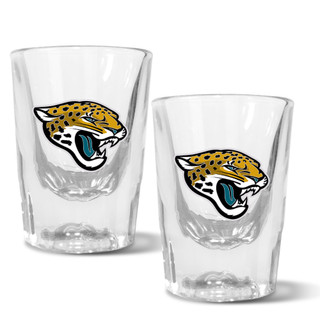 Thumbnail 1: Jacksonville Jaguars NFL Jacksonville Jaguars Set of 2 2 Oz. Prism Shot Glasses 