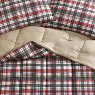 Thumbnail 5: Eddie Bauer Eddie Bauer Astoria Micro Suede Comforter Bedding Set 