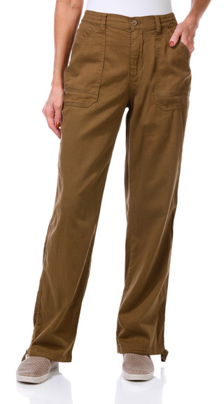 Thumbnail 4: SUPPLIES BY UNIONBAY Supplies by UNIONBAY Womens Solid Gina Pants 