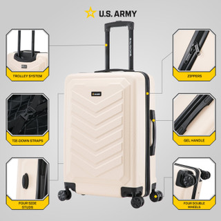 Thumbnail 17: US ARMY U.S. ARMY FOX 24 in. Hard Shell Check In Luggage 