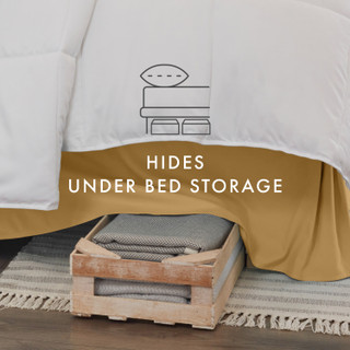 Thumbnail 88: Home Collections Home Collections Premium Pleated Dust Ruffle Bed Skirt 