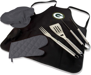 Thumbnail 1: Green Bay Packers Green Bay Packes NFL BBQ Apron Tote Pro 