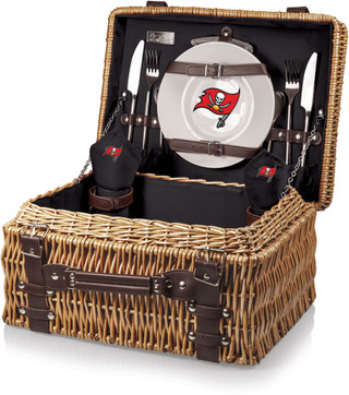 Thumbnail 1: Tampa Bay Buccaneers Tampa Bay Buccaneers Picnic Basket by Picnic Time 