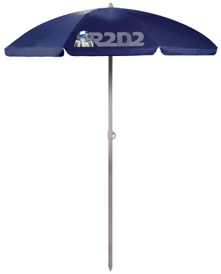 Thumbnail 2: Oniva Oniva Star Wars R2-D2 5.5 Foot Portable Beach Umbrella 