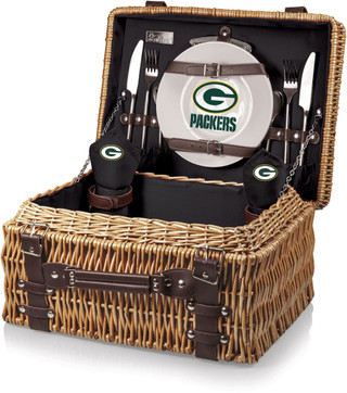 Thumbnail 1: Green Bay Packers Green Bay Packers Picnic Basket by Picnic Time 