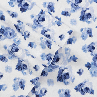 Thumbnail 20: Laura Ashley Laura Ashley Emelisa Floral Cotton Flannel Sheet Set 