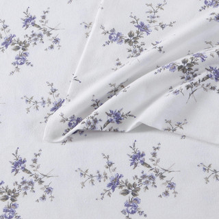 Thumbnail 20: Laura Ashley Laura Ashley Jessika Floral Cotton Flannel Sheet Set 
