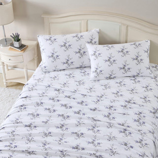 Thumbnail 12: Laura Ashley Laura Ashley Jessika Floral Cotton Flannel Sheet Set 