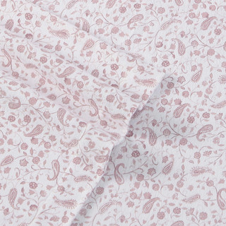 Thumbnail 15: Laura Ashley Laura Ashley Paisley Prance Cotton Flannel Sheet Set 