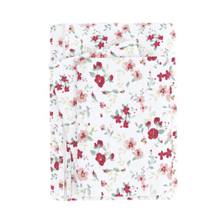 Thumbnail 14: Home Collections Home Collections Premium Ultra Soft Blossoms Duvet Cover Set 