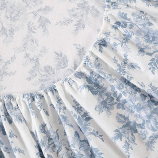 Thumbnail 14: Laura Ashley Laura Ashley Vanessa Cotton Flannel Sheet Set 