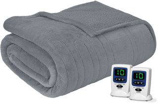Thumbnail 4: Beautyrest Beautyrest Microlight Heated Blanket 