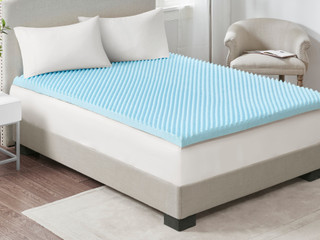 Thumbnail 4: Sleep Philosophy Flexapedic 3'' Hypoallergenic Cooling Mattress Topper 