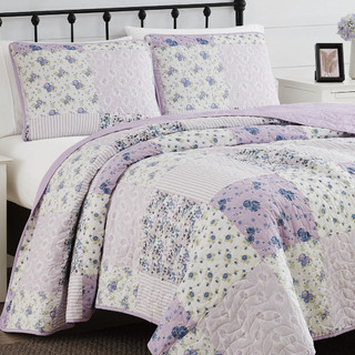 Thumbnail 4: CANNON Cannon Elissa Patchwork Quilt Set 