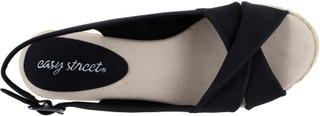 Thumbnail 4: Easy Street Easy Street Womens Maureen Espadrille Sandal 