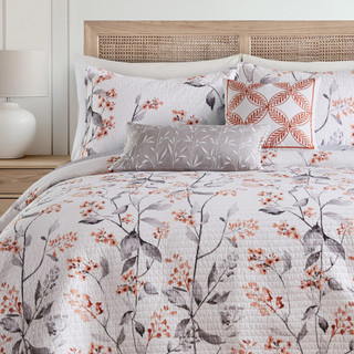 Thumbnail 3: Zest Kitchen + Home Zest Home + Kitchen Bradburry Blooms Leaf Print Pillow 