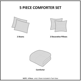 Thumbnail 7: Intelligent Design Intelligent Design Abby Comforter Set 