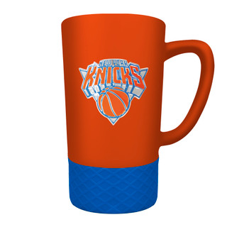 Thumbnail 1: NEW YORK KNICKS NBA New York Knicks 15oz Jump Ceramic Mug With Emblem 