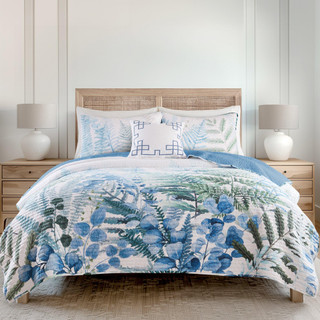 Thumbnail 4: Zest Kitchen + Home Zest Kitchen + Home 18x18 Emerald Isle Geo Pillow 