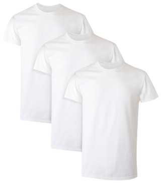 Thumbnail 1: Hanes Hanes Mens 3-Pk. Cotton Crew Neck Tagless T-Shirts 