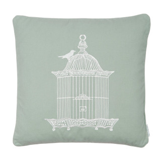 Thumbnail 1: Levtex Home Palladium Teal Birdcage Decorative Pillow 