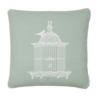 Thumbnail 1: Levtex Home Palladium Teal Birdcage Decorative Pillow 