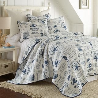 Thumbnail 6: Levtex Home Beach Life Reversible Quilt & Sham Set 