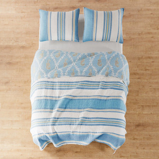 Thumbnail 13: Levtex Home Levtex Home Blue Maui Quilt & Sham Set 