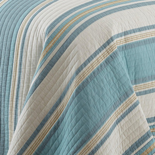 Thumbnail 11: Levtex Home Levtex Home Blue Maui Quilt & Sham Set 