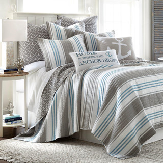 Thumbnail 1: Levtex Home Levtex Home Reversible Provincetown Quilt 