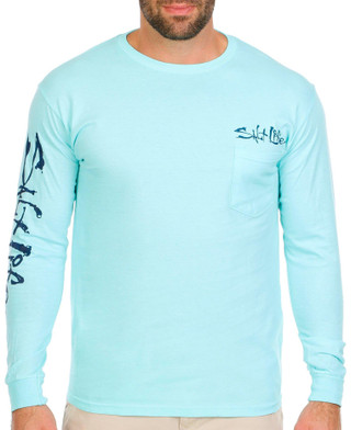 Thumbnail 2: Salt Life Salt Life Mens Salty State of Mind Long Sleeve Tee 