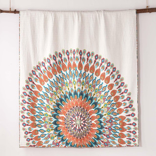 Thumbnail 14: Levtex Home Mirage Orange Reversible Quilt & Sham Set 