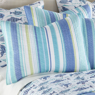 Thumbnail 9: Levtex Home Levtex Home Laida Beach Quilt & Sham Set 