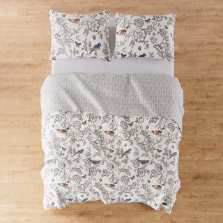 Thumbnail 4: Levtex Home Mockingbird Reversible Quilt & Sham Set 