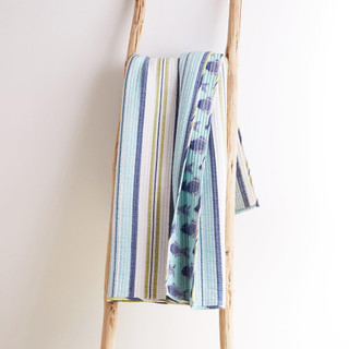 Thumbnail 4: Levtex Home Bayport Reversible Quilted Throw 