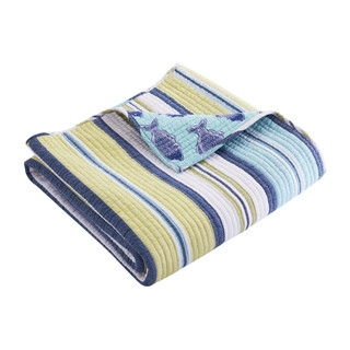 Thumbnail 2: Levtex Home Bayport Reversible Quilted Throw 