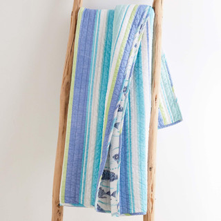 Thumbnail 4: Levtex Home Laida Beach Reversible Quilted Throw 