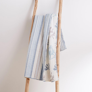 Thumbnail 4: Levtex Home Ipanema Reversible Quilted Throw 