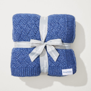 Thumbnail 2: Tommy Bahama Treillage Wool Knit Reversible Throw 