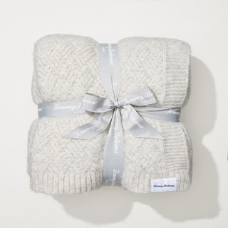 Thumbnail 2: Tommy Bahama Treillage Wool Knit Reversible Throw 