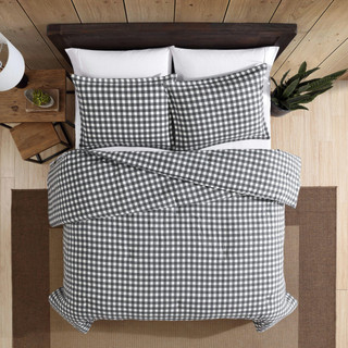 Thumbnail 13: Eddie Bauer Preston Flannel Duvet Cover Set 