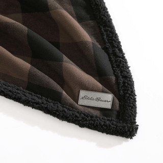 Thumbnail 4: Eddie Bauer Cabin Plaid Reversible Throw 