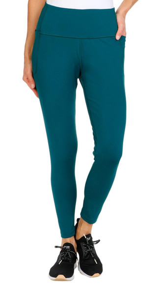 Thumbnail 1: APANA Apana Womens Active Solid 7/8 Pull On Leggings 