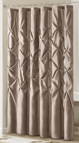 Thumbnail 1: Madison Park Madison Park Laurel Shower Curtain 
