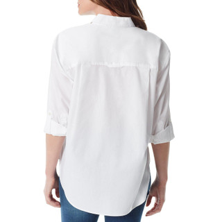 Thumbnail 2: Gloria Vanderbilt Gloria Vanderbilt Womens Solid 3/4 Sleeve Buttoned Shirt 