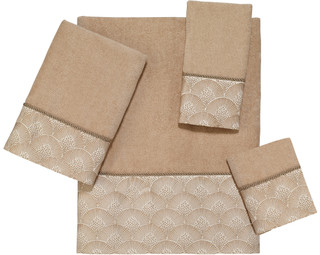 Thumbnail 3: Avanti Avanti Deco Shell Rattan Towel Collection 