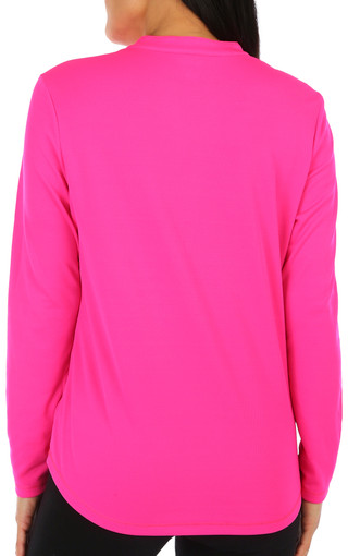 Thumbnail 3: REEL LEGENDS Reel Legends Womens Solid Freeline Mandarin Long Sleeve Top 