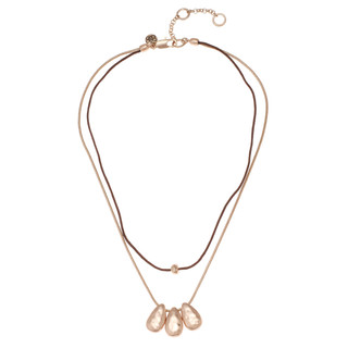 Thumbnail 1: Bella UNO Bella Uno 2-Row Layered Fashion Necklace 